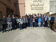 بازدید از پارک علم و فن آوری دانشگاه شهید بهشتی